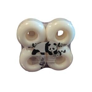 ENJOI Panda Skateboard Wheels Set of 4 53mm White 10117086-WHT-53 New/Sealed